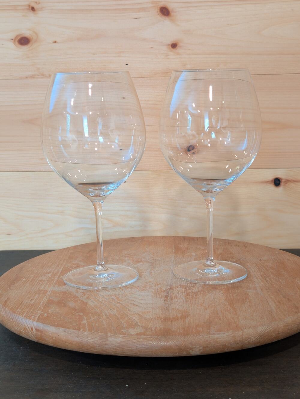Schott Zwiesel Crystal Balloon Wine Glasses - Set of 2 - Modern Elegance - 8.75"